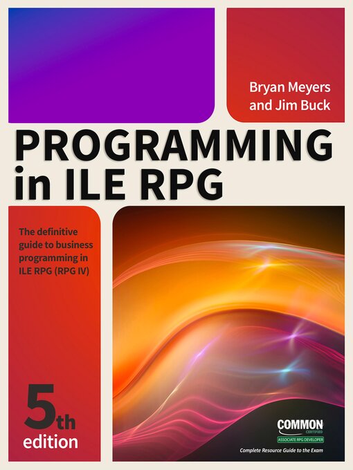 Title details for Programming in ILE RPG by Jim Buck - Available